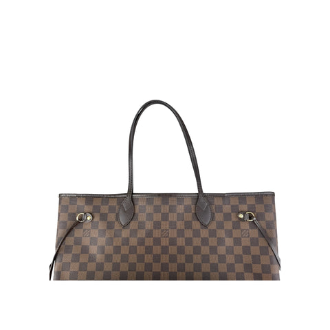 Louis Vuitton Neverfull Tote MM Brown Canvas