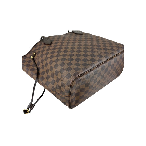 Louis Vuitton Neverfull Tote MM Brown Canvas