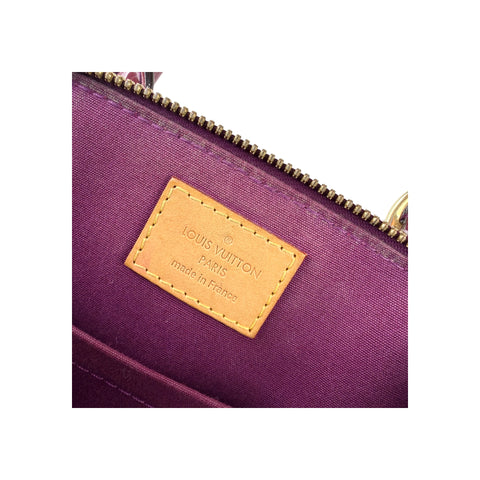 Louis Vuitton Rouge Fauviste Monogram Vernis Alma BB Bag