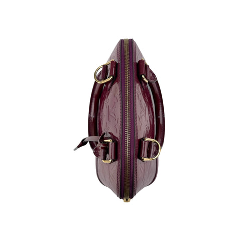 Louis Vuitton Rouge Fauviste Monogram Vernis Alma BB Bag