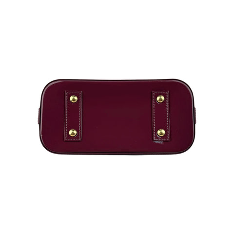 Louis Vuitton Rouge Fauviste Monogram Vernis Alma BB Bag