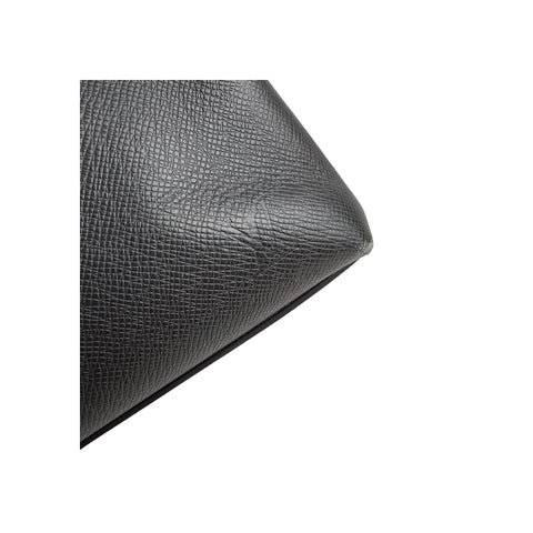 Louis Vuitton Taiga Anton Leather Briefcase Black Pony-style calfskin