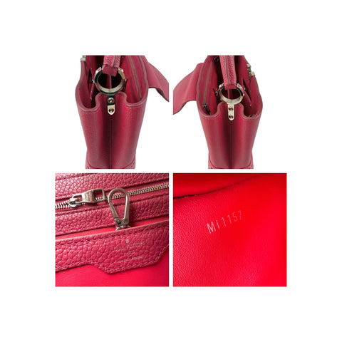 Louis Vuitton Taurillon Leather Capucines MM Bag