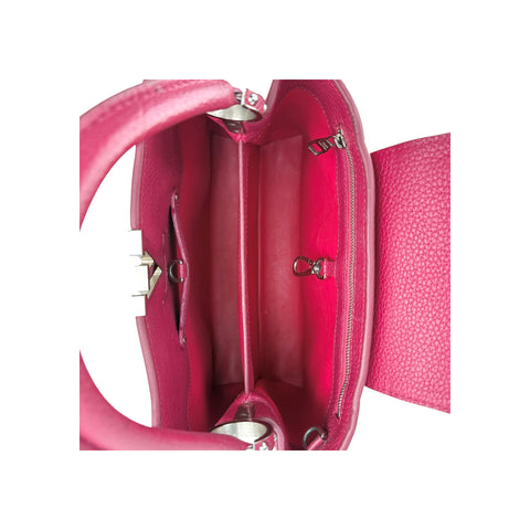 Louis Vuitton Taurillon Leather Capucines MM Bag