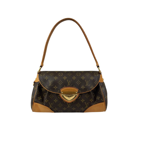 louis vuitton beverly shoulder bag front