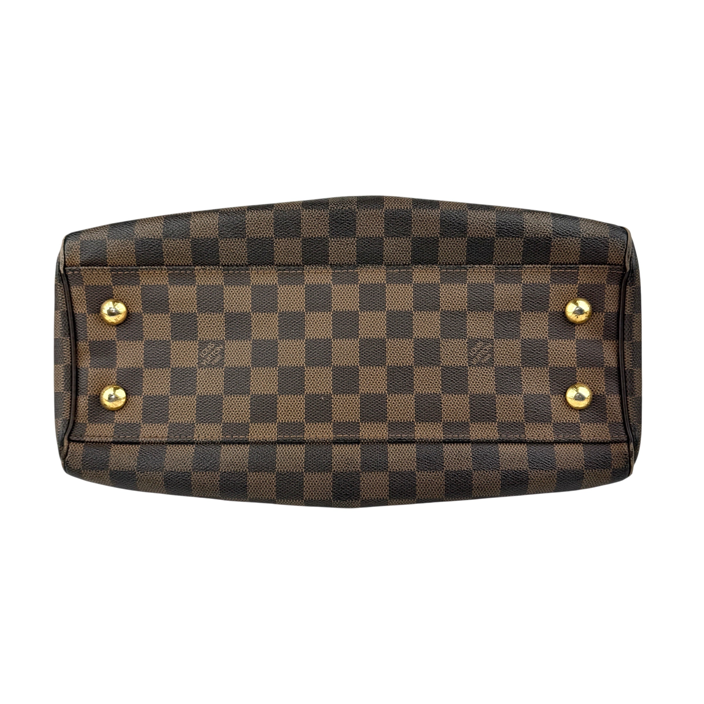louis vuitton damier canvas trevi bag top