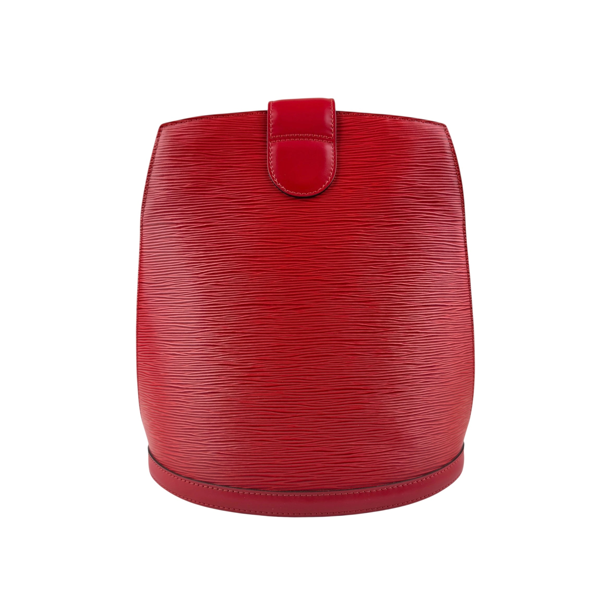 louis vuitton epi cluny shoulder bag red back