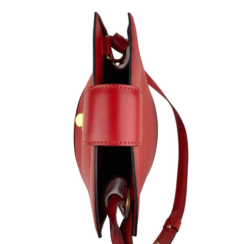 louis vuitton epi cluny shoulder bag red top