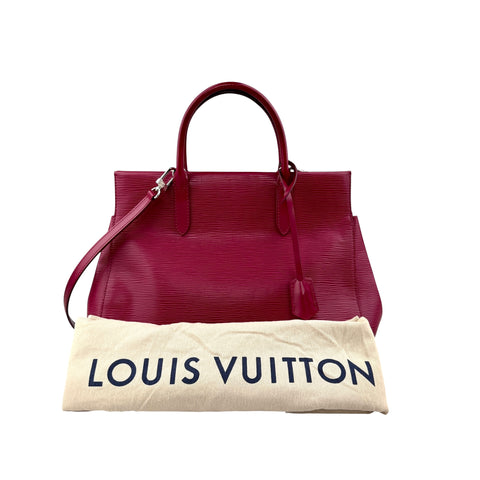 louis vuitton marly epi leather fuchsia bag accessory