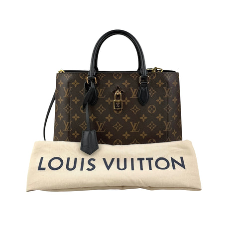 louis vuitton monogram canvas flower tote bag accessory