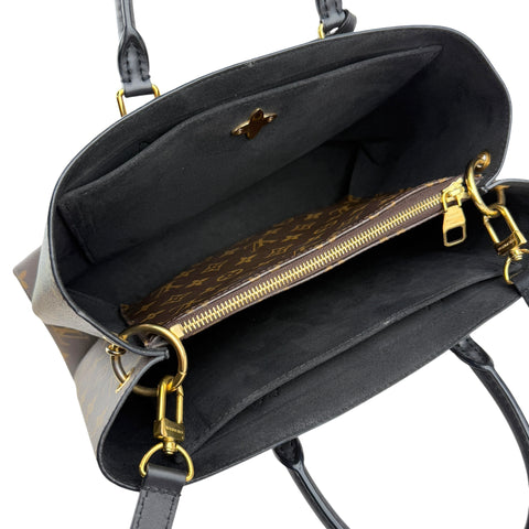 louis vuitton monogram canvas flower tote bag inside