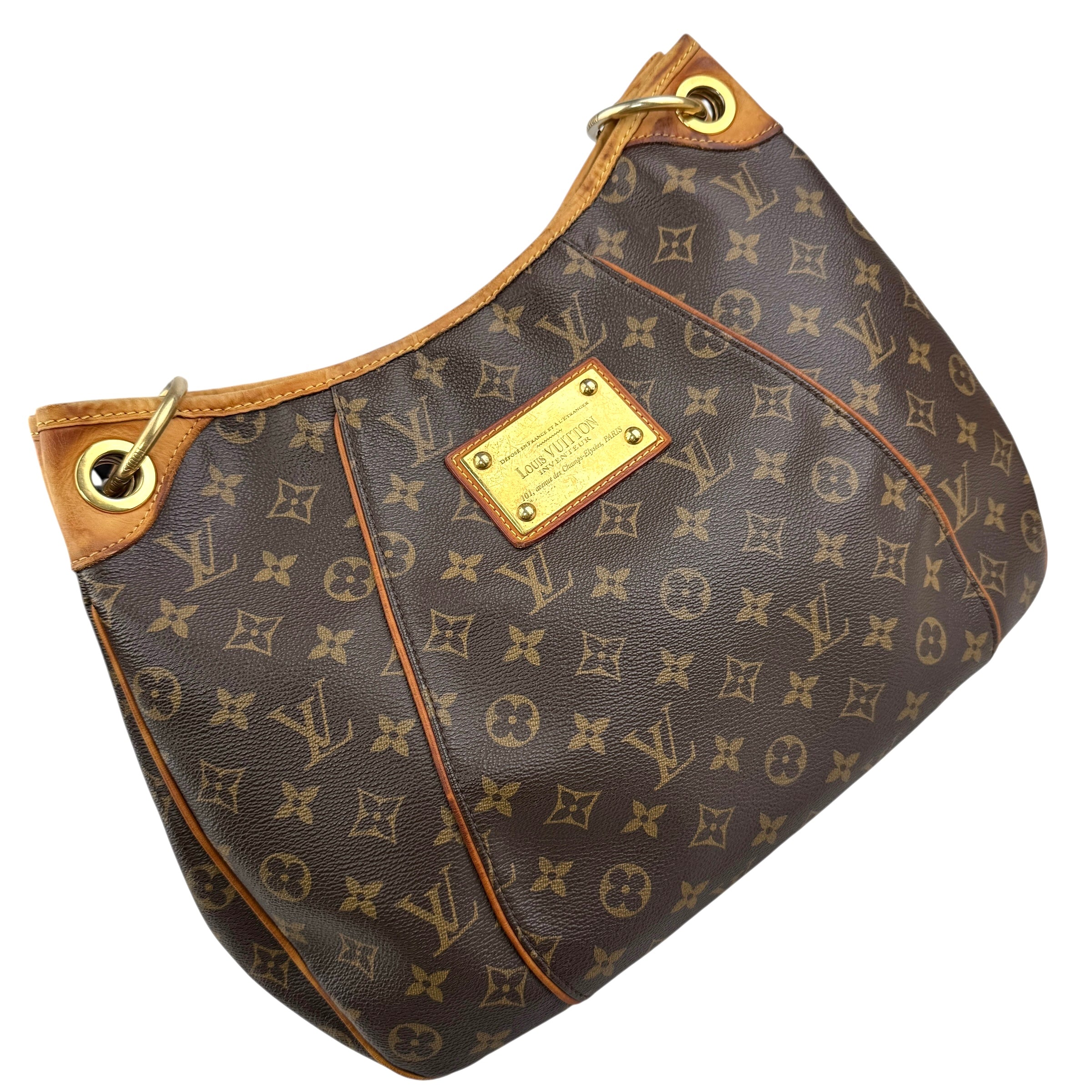 louis vuitton monogram canvas galliera bag back