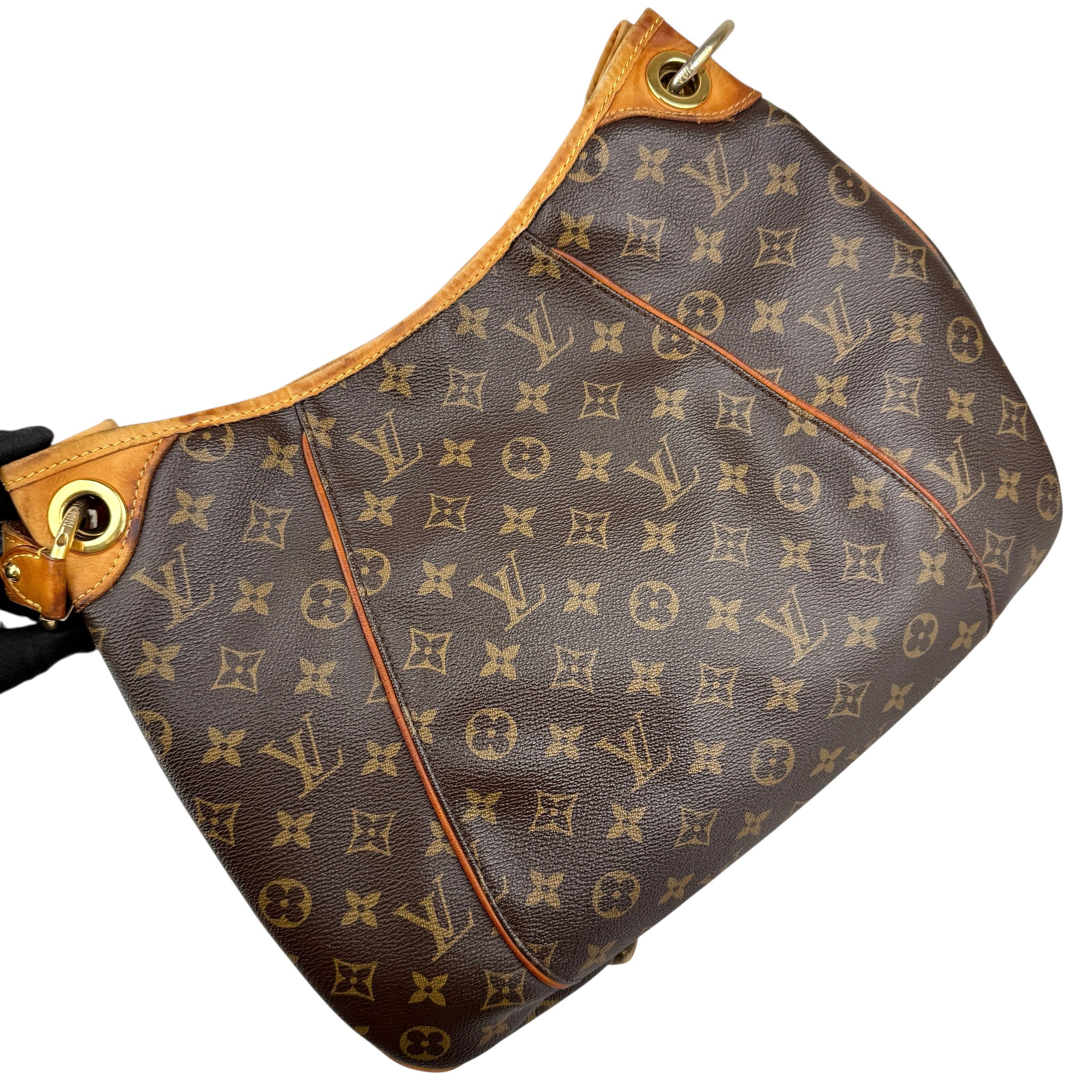 louis vuitton monogram canvas galliera bag right front 45