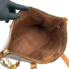 louis vuitton monogram canvas palermo bag inside