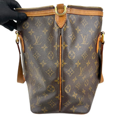 louis vuitton monogram canvas palermo bag right
