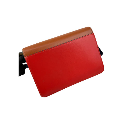 Marni Color Block Leather Trunk Bag