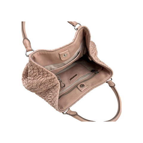Miu Miu Crystal Convertible Tote Matelasse Leather Medium