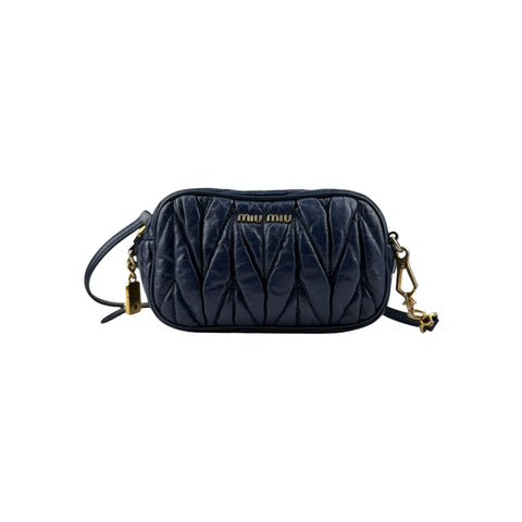 Miu Miu leather crossbody bag