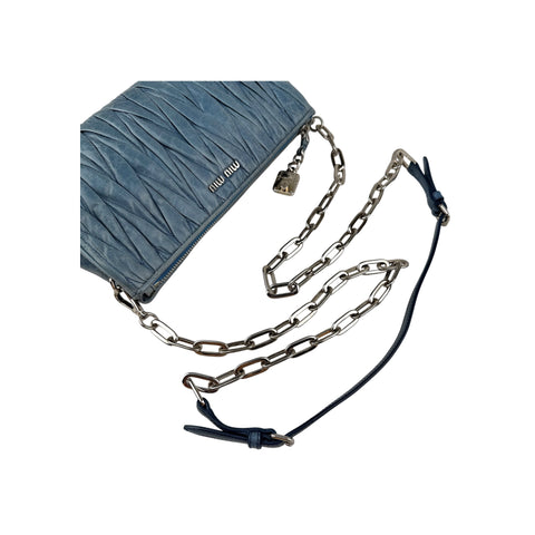 Miu Miu Matelasse Leather Crossbody Bag
