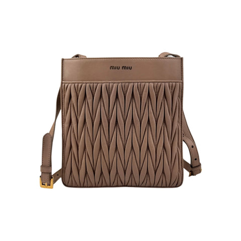 Miu Miu Solid Crossbody Bag