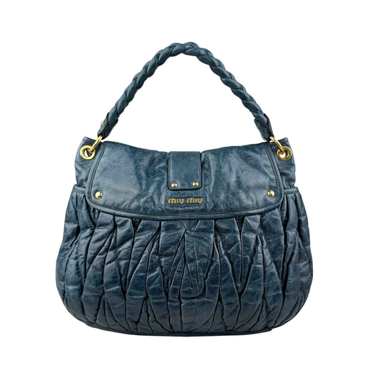 Miu Miu Matelasse Leather handbag