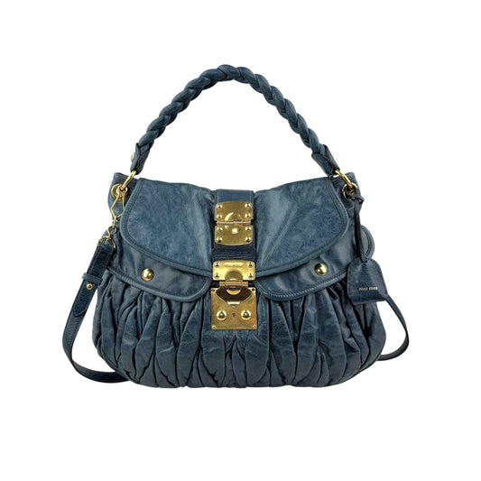 Miu Miu Matelasse Leather handbag