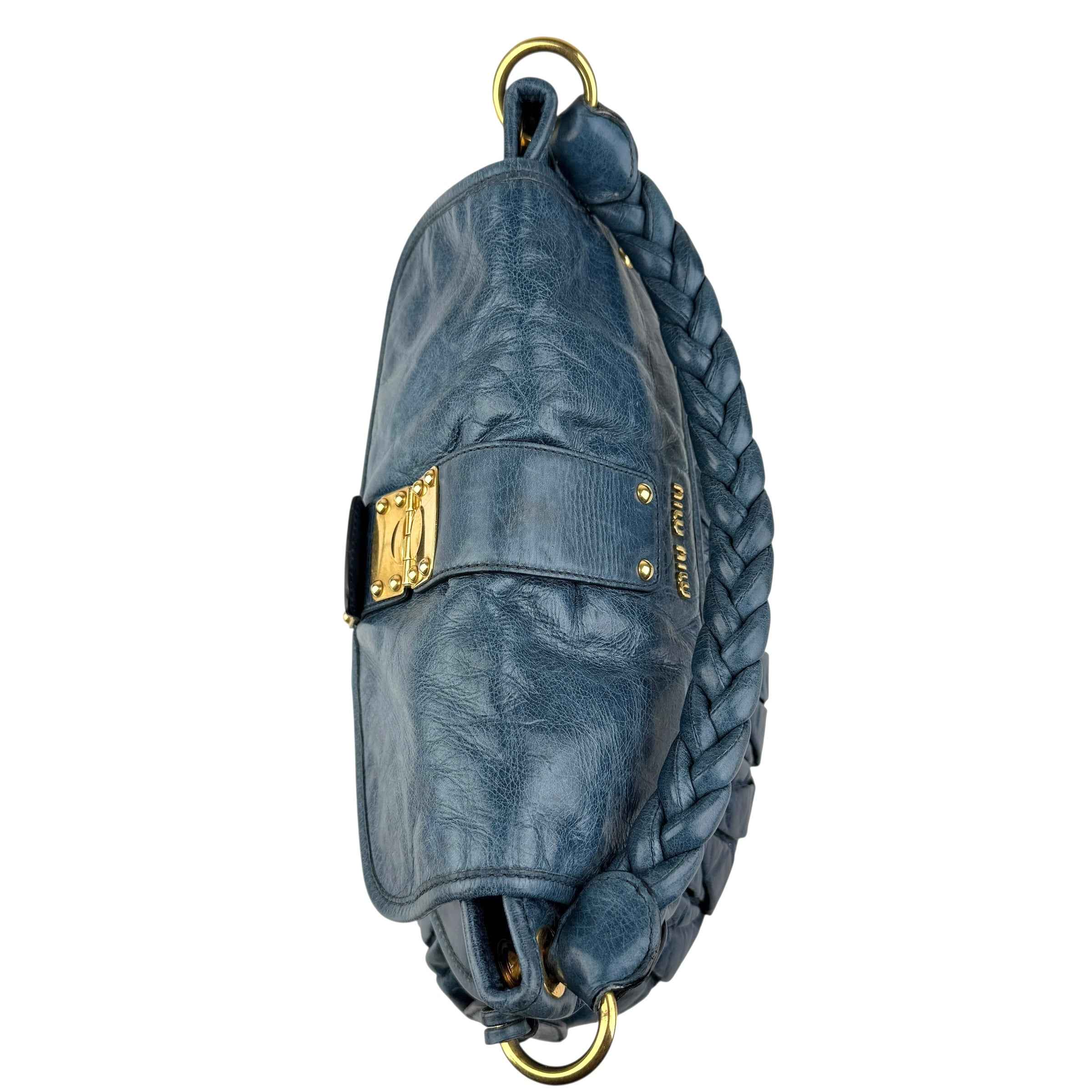 Miu Miu Matelasse Leather handbag