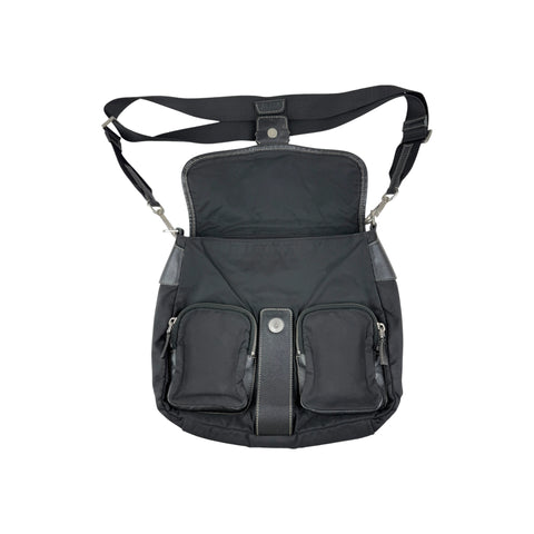 Prada Black Nylon Shoulder Bag