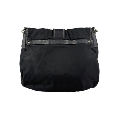 Prada Black Nylon Shoulder Bag