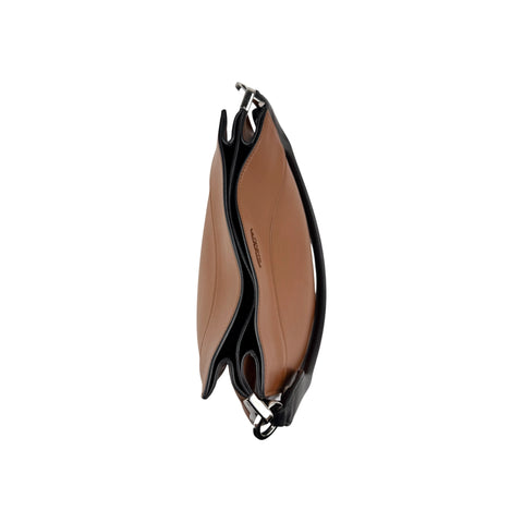 Prada Brown City Calf Leather Margit Shoulder Bag
