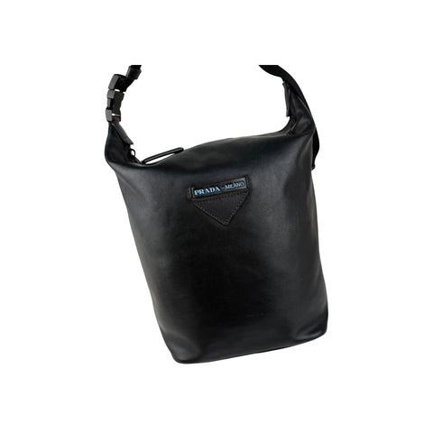Prada Calf Leather Messenger Bag