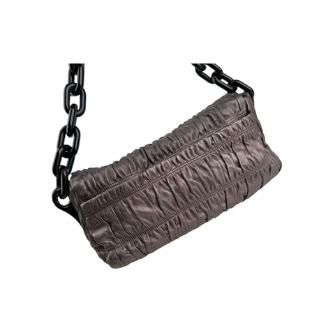 Prada Nappa Gaufre Leather Chain Bag Shoulder Bag