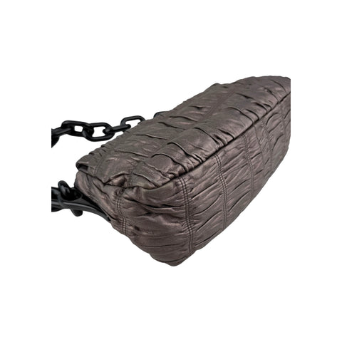 Prada Nappa Gaufre Leather Chain Bag Shoulder Bag