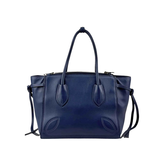 Prada Royal Blue Leather City Sport Handbag