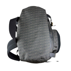saint laurent monogram coated canvas backpack brown top