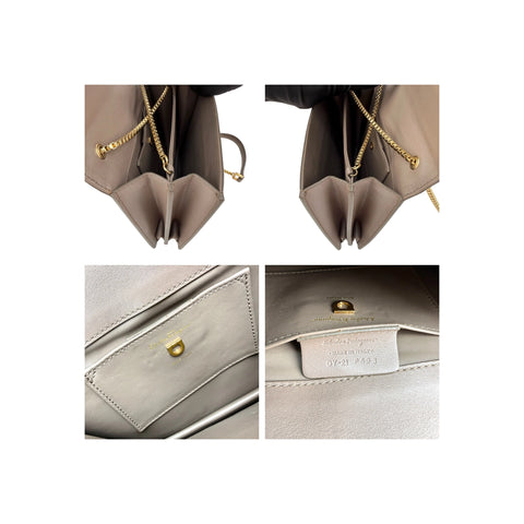 Salvatore Ferragamo Calfskin Thalia Flap Shoulder Bag