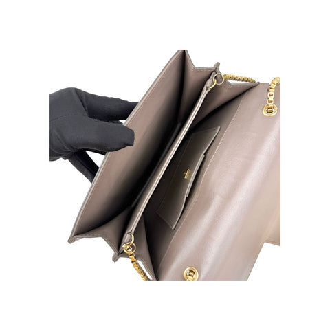 Salvatore Ferragamo Calfskin Thalia Flap Shoulder Bag