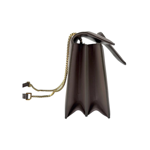 Salvatore Ferragamo Calfskin Thalia Flap Shoulder Bag