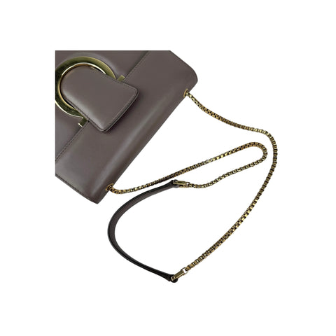 Salvatore Ferragamo Calfskin Thalia Flap Shoulder Bag