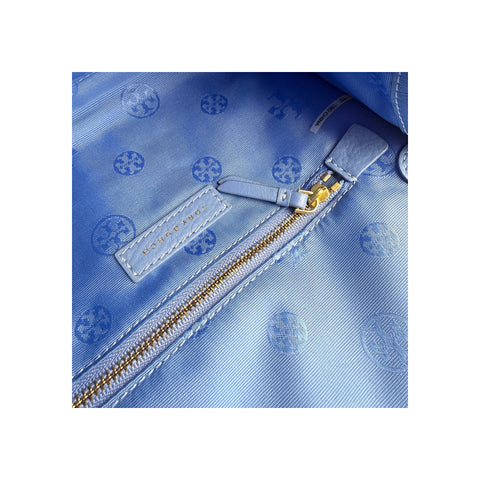 Tory Burch Blue Leather Landon Crossbody Bag