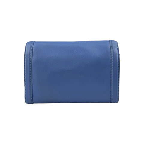 Tory Burch Blue Leather Landon Crossbody Bag
