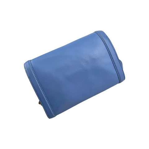 Tory Burch Blue Leather Landon Crossbody Bag