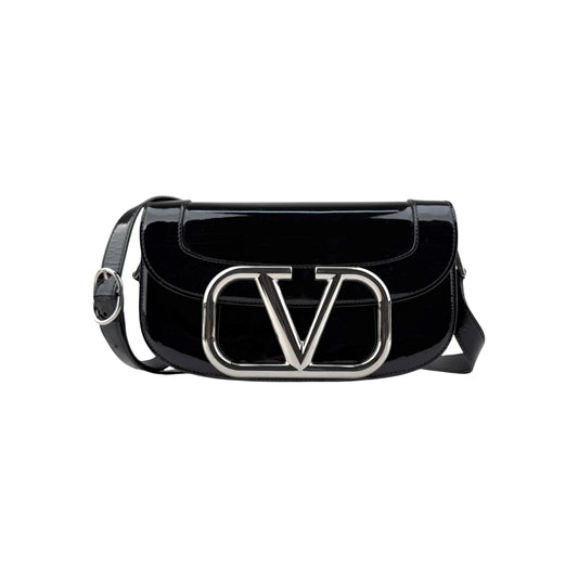 Valentino Patent Supervee Crossbody Bag
