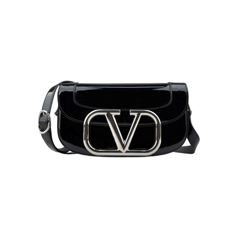 Valentino Patent Supervee Crossbody Bag