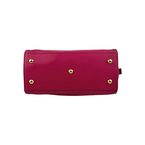Yves Saint Laurent Pink Leather Small Cabas ChYc Bag
